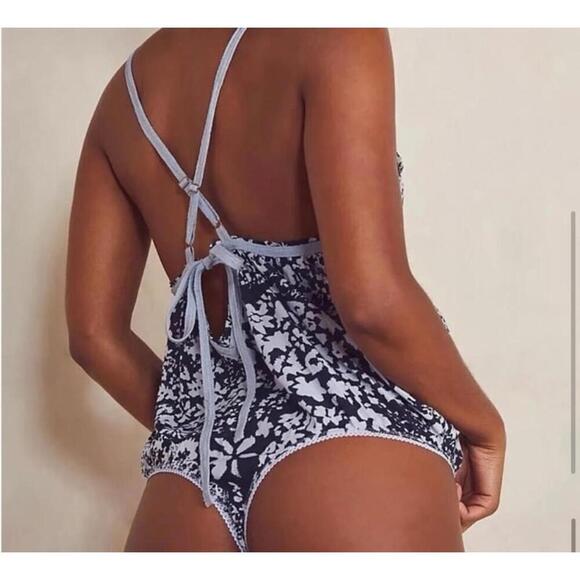 Intimately Free People Floral Bodysuit Size Small - Picture 3 of 9